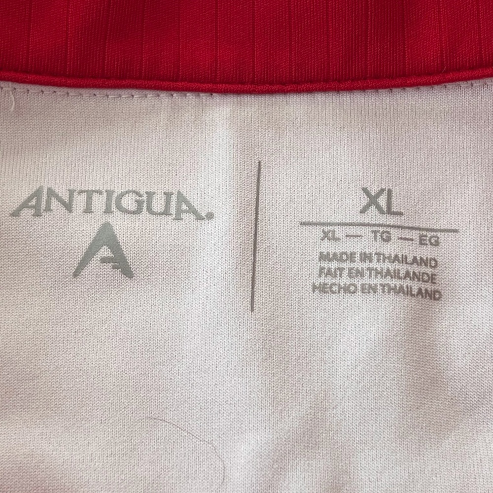 Antigua Red Boston Red Sox Golf Polo Shirt men’s size XL - Picture 2 of 9